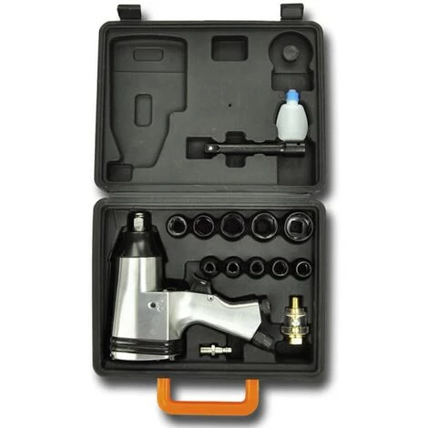 Druckluft Schlagschrauber Set 16-teilig 1/2" VidaXL 4 Druckluft Schlagschrauber Set 16-teilig 1/2" VidaXL – Bild 2