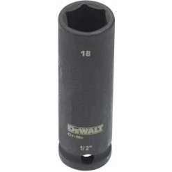 DeWALT Steckschlüssel Lang 18mm 1/2 Schlagfest - DT7552-QZ
