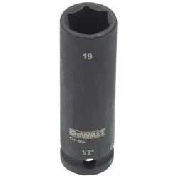 DeWALT Steckschlüssel Lang 19 Mm 1/2 Schlagfest - DT7553-QZ