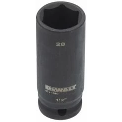 DeWALT Steckschlüssel Lang 20mm 1/2 Schlagfest - DT7554-QZ