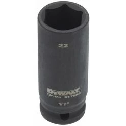 DeWALT Steckschlüssel Lang 22mm 1/2 Schlagfest - DT7556-QZ