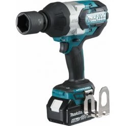 MAKITA 18V Akku Schlagschrauber Mit 2x 5.0 Ah Akku MakpacDTW1001RTJ