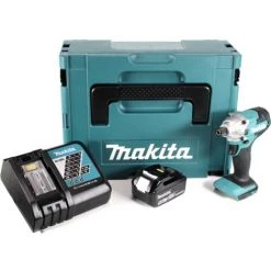 Makita DTD 156 RT1J Akku Schlagschrauber 18V 155Nm + 1x Akku 5,0Ah + Ladegerät + Makpac 9 Makita DTD 156 RT1J Akku Schlagschrauber 18V 155Nm + 1x Akku 5,0Ah + Ladegerät + Makpac -Drehschlagschrauber Soldes 19359312 3