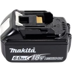 Makita DTD 156 G1J Akku Schlagschrauber 18V 155Nm + 1x Akku 6,0Ah + Makpac - Ohne Ladegerät -Drehschlagschrauber Soldes 19359336 5