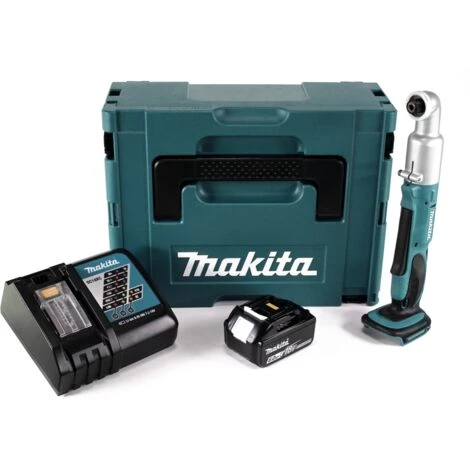 Makita DTL 061 RG1J Akku Winkelschlagschrauber 18V 1/4" 60Nm + 1x Akku 6,0Ah + Ladegerät + Makpac 4 Makita DTL 061 RG1J Akku Winkelschlagschrauber 18V 1/4" 60Nm + 1x Akku 6,0Ah + Ladegerät + Makpac – Bild 2