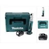 Makita DTL 061 G1J Akku Winkelschlagschrauber 18V 1/4" 60Nm + 1x Akku 6,0Ah + Makpac - Ohne Ladegerät 1 Makita DTL 061 G1J Akku Winkelschlagschrauber 18V 1/4" 60Nm + 1x Akku 6,0Ah + Makpac - Ohne Ladegerät -Drehschlagschrauber Soldes 19363104 1