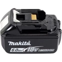 Makita DTL 061 G1J Akku Winkelschlagschrauber 18V 1/4" 60Nm + 1x Akku 6,0Ah + Makpac - Ohne Ladegerät -Drehschlagschrauber Soldes 19363104 5