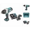 Makita BTW 450 RFE 18V Li-ion Akku-Schlagschrauber + 2x Makita BL1830 B Akku + DC18RC Lader + Koffer 2 Makita BTW 450 RFE 18V Li-ion Akku-Schlagschrauber + 2x Makita BL1830 B Akku + DC18RC Lader + Koffer -Drehschlagschrauber Soldes 19363206 1