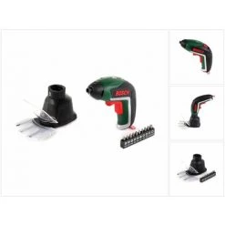 Bosch IXO V 3,6 V Garden Akkuschrauber ( 06039A800A ) + Grasschere + Strauchschere + Akku + Ladekabel -Drehschlagschrauber Soldes 19364331 5