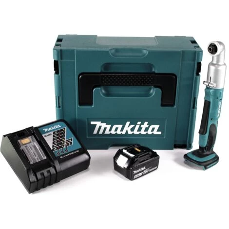 Makita DTL 061 RF1J Akku Winkelschlagschrauber 18V 1/4" 60Nm + 1x Akku 3,0Ah + Ladegerät + Makpac 5 Makita DTL 061 RF1J Akku Winkelschlagschrauber 18V 1/4" 60Nm + 1x Akku 3,0Ah + Ladegerät + Makpac – Bild 3