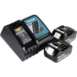 Makita DTL 061 RFJ Akku Winkelschlagschrauber 18V 1/4" 60Nm + 2x Akku 3,0Ah + Ladegerät + Makpac -Drehschlagschrauber Soldes 19365179 5