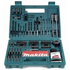 Makita DTD 156 SGK Akku Schlagschrauber 18V 155Nm 1/4" + 1x Akku 6,0Ah + Ladegerät + 100 Tlg. Bit Bohrer Set + Koffer -Drehschlagschrauber Soldes 19365187 3