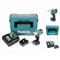 Makita DTW 285 RT1J Akku Schlagschrauber 18V 280Nm 1/2" Brushless + 1x Akku 5,0Ah + Ladegerät + Makpac
