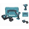 Makita DTD 152 RFJ Akku Schlagschrauber 1/4" 18V 165Nm + 2x Akkus 3,0Ah + Ladegerät Im Makpac 2 Makita DTD 152 RFJ Akku Schlagschrauber 1/4" 18V 165Nm + 2x Akkus 3,0Ah + Ladegerät Im Makpac -Drehschlagschrauber Soldes 19379802 1