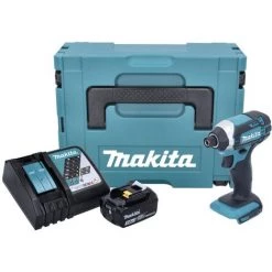 Makita DTD 152 RF1J Akku Schlagschrauber 1/4" 18V 165 Nm + 1x Akku 3,0Ah + Ladegerät Im Makpac -Drehschlagschrauber Soldes 19379826 4