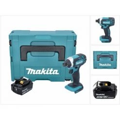 Makita DTD 152 F1J Akku Schlagschrauber 18V 165Nm + 1x Akku 3,0Ah + Makpac - Ohne Ladegerät 11 Makita DTD 152 F1J Akku Schlagschrauber 18V 165Nm + 1x Akku 3,0Ah + Makpac - Ohne Ladegerät -Drehschlagschrauber Soldes 19379841 5
