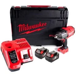 .MILWAUKEE. Milwaukee M18 FHIWF12-402X Akku Schlagschrauber 1/2" 18 V 1356 Nm + 2x Akkus 4,0 Ah + Ladegerät + HD Box -Drehschlagschrauber Soldes 19445594 4