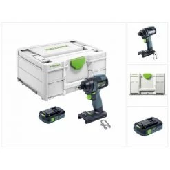 Festool TID 18-Basic Akku Schlagschrauber 18V 180Nm 1/4" ( 576481 ) + 1x Akku 3,1Ah + Systainer - Ohne Ladegerät