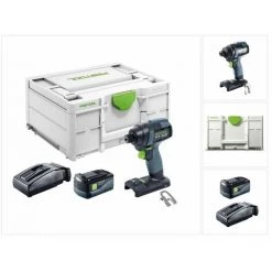 Festool TID 18-Basic Akku Schlagschrauber 18V 180Nm 1/4" ( 576481 ) + 1x Akku 5,2Ah + Ladegerät + Systainer
