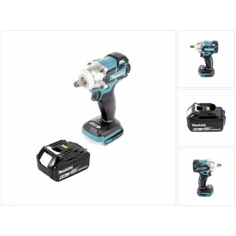 Makita DTW 285 G1 Akku Schlagschrauber 18 V 280 Nm 1/2" Brushless + 1x Akku 6,0 Ah - Ohne Ladegerät 7 Makita DTW 285 G1 Akku Schlagschrauber 18 V 280 Nm 1/2" Brushless + 1x Akku 6,0 Ah - Ohne Ladegerät – Bild 5