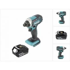 Makita DTD 152 G1 Akku Schlagschrauber 18 V 165 Nm + 1x Akku 6,0 Ah - Ohne Ladegerät -Drehschlagschrauber Soldes 20200132 4