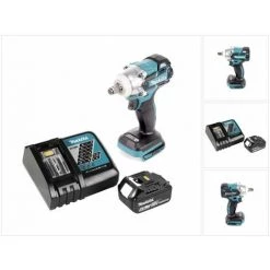 Makita DTW 285 RG1 Akku Schlagschrauber 18 V 280 Nm 1/2" Brushless + 1x Akku 6,0 Ah + Ladegerät -Drehschlagschrauber Soldes 20200250 5