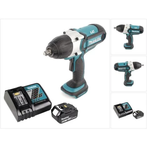 Makita DTW 450 RG1 Akku Schlagschrauber 18 V 440 Nm 1/2“ + 1x Akku 6,0 Ah + Ladegerät 3 Makita DTW 450 RG1 Akku Schlagschrauber 18 V 440 Nm 1/2“ + 1x Akku 6,0 Ah + Ladegerät