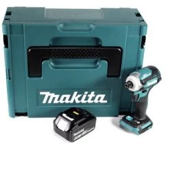 Makita DTD 171 G1J Akku Schlagschrauber 18V 170Nm 1/4" Brushless + 1x 6,0Ah Akku + Makpac - Ohne Ladegerät -Drehschlagschrauber Soldes 23514602 3
