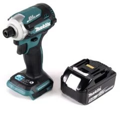 Makita DTD 171 T1 Akku Schlagschrauber 18V 170Nm 1/4" Brushless + 1x Akku 5,0Ah - Ohne Ladegerät -Drehschlagschrauber Soldes 23514613 3