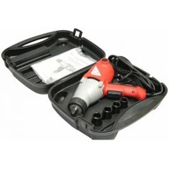 Varan Motors - KGT-EW9211 ELEKTRISCHER SCHLAGSCHRAUBER SCHLAGBOHRMASCHINE 1010W 450NM 1/2'' - Rot -Drehschlagschrauber Soldes 2391420 3