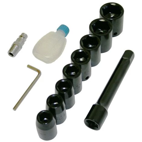 Varan Motors - SPT-10312K 14 TEILIGES SCHLAGSCHRAUBER SET DRUCKLUFT SCHRAUBER 850NM 1/2'' KOFFER + ZUBEHÖR - Grau 7 Varan Motors - SPT-10312K 14 TEILIGES SCHLAGSCHRAUBER SET DRUCKLUFT SCHRAUBER 850NM 1/2'' KOFFER + ZUBEHÖR - Grau – Bild 5