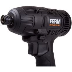 FERM Industrieller Kabelloser Schlagschrauber – FI20V – 150Nm – 4-poliger Motor – Inkl. 2x 2.0Ah Akkus Und Lagerkoffer -Drehschlagschrauber Soldes 27074531 4