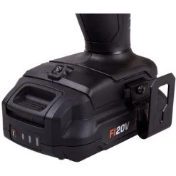 FERM Industrieller Kabelloser Schlagschrauber – FI20V – 150Nm – 4-poliger Motor – Inkl. 2x 2.0Ah Akkus Und Lagerkoffer -Drehschlagschrauber Soldes 27074531 5