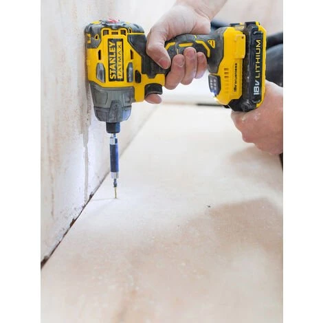 Stanley FMC647D2T Akku-Schlagschrauber Bürstenlos 18V - 2Ah 2 Akkus TSTAK-Koffer 5 Stanley FMC647D2T Akku-Schlagschrauber Bürstenlos 18V - 2Ah 2 Akkus TSTAK-Koffer – Bild 3