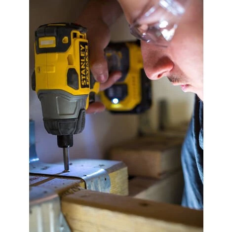 Stanley FMC647D2T Akku-Schlagschrauber Bürstenlos 18V - 2Ah 2 Akkus TSTAK-Koffer 6 Stanley FMC647D2T Akku-Schlagschrauber Bürstenlos 18V - 2Ah 2 Akkus TSTAK-Koffer – Bild 4