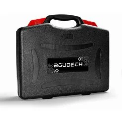 BOUDECH - BOLT 1600 Umkehrbarer Druckluft-Schraubendreher 1600NM, 1/2", 8000 RPM. Ultrakompakter Pneumatischer Schlagschrauber Mit Softgrip, Koffer Und 10 Steckschlüsseln. -Drehschlagschrauber Soldes 29414696 4