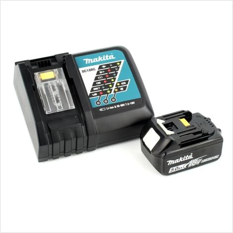 Makita DTW 190 RT1J Akku Schlagschrauber 18V 190Nm + 1x Akku 5,0Ah + Schnellladegerät Im Makpac 2 4 Makita DTW 190 RT1J Akku Schlagschrauber 18V 190Nm + 1x Akku 5,0Ah + Schnellladegerät Im Makpac 2 – Bild 2