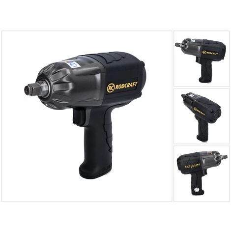 Rodcraft RC2277 Schlagschrauber 1300 Nm 1/2" ( 8951000349 ) Solo 1/4 " Anschlussgewinde 3 Rodcraft RC2277 Schlagschrauber 1300 Nm 1/2" ( 8951000349 ) Solo 1/4 " Anschlussgewinde