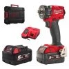 Milwaukee M18FIW2F12-502X Akku Schlagschrauber 1/2" Mit 2x M18B5 Li-Ion-Akku Und Schnelllader -Drehschlagschrauber Soldes 32471811 1