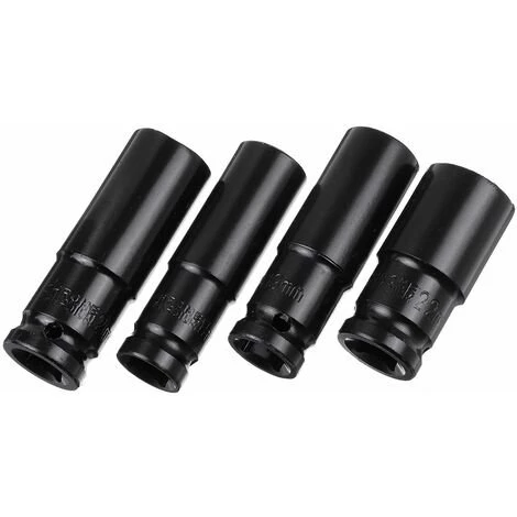 MANTA Impact Socket Set 17-22mm Pneumatische Sechskanthülse Langkopf Schwere Reifenhülse Für Lithium Elektroschlüssel Handwerkzeuge Lederring Xiao Zi Nur Schwarz Zubehör Option 1 5 MANTA Impact Socket Set 17-22mm Pneumatische Sechskanthülse Langkopf Schwere Reifenhülse Für Lithium Elektroschlüssel Handwerkzeuge Lederring Xiao Zi Nur Schwarz Zubehör Option 1 – Bild 3