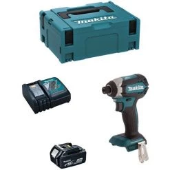 Schlagschrauber MAKITA DTD153RTJ1 (1 X 5,0 Ah + DC18RC + MAKPAC 2)