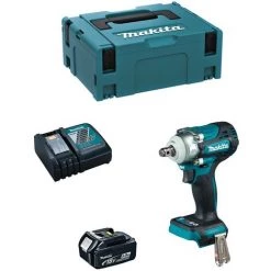 Schlagschrauber MAKITA DTW300RTJ1 (1 X 5,0 Ah + DC18RC + MAKPAC 2)