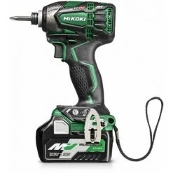 HiKoki 36V Akku Schlagschrauber (Brushless) -2 X 2,5 Ah, 210 Nm, 1/4"- (WH36DBWRZ)