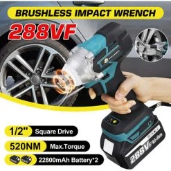 AUGIENB 288V Akku Schlagschrauber Bohrmaschine Akkuschrauber + 2 Batterien 10 AUGIENB 288V Akku Schlagschrauber Bohrmaschine Akkuschrauber + 2 Batterien -Drehschlagschrauber Soldes 33990639 4