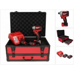 .MILWAUKEE. Milwaukee M18 BLID2-202FC TX Akku Schlagschrauber 18 V 180 Nm 1/4" Brushless + 2x Akku 2,0 Ah + Ladegerät + TX Koffer -Drehschlagschrauber Soldes 35112751 4