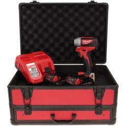 .MILWAUKEE. Milwaukee M18 BLID2-202FC TX Akku Schlagschrauber 18 V 180 Nm 1/4" Brushless + 2x Akku 2,0 Ah + Ladegerät + TX Koffer -Drehschlagschrauber Soldes 35112751 5
