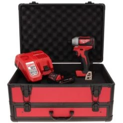 Milwaukee M18 BLID2-201FC TX Akku Schlagschrauber 18 V 180 Nm 1/4" Brushless + 1x Akku 2,0 Ah + Ladegerät + TX Koffer -Drehschlagschrauber Soldes 35113073 5