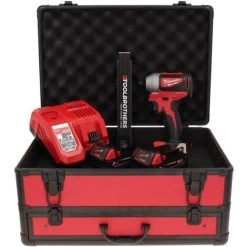 Milwaukee M18 BLID2-202FC TX Akku Schlagschrauber 18 V 180 Nm 1/4" Brushless + 2x Akku 2,0 Ah + Ladegerät + Gliedermaßstab + TX Koffer -Drehschlagschrauber Soldes 35113412 5