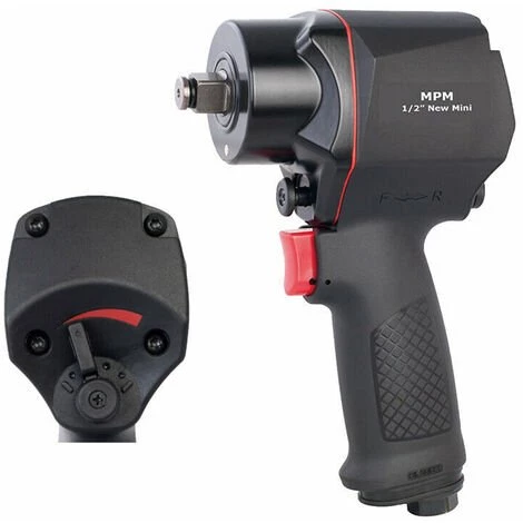 MPM-TopTools Druckluft-Schlagschrauber New Mini, Jumbo-Hammer-Schlagwerk Mit Bis Zu 1400 Nm, 1/2" 3 MPM-TopTools Druckluft-Schlagschrauber New Mini, Jumbo-Hammer-Schlagwerk Mit Bis Zu 1400 Nm, 1/2"