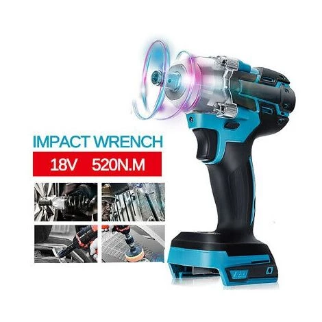 MANTA 520N.M Akku-Schlagschrauber (Batterie Nicht Im Lieferumfang Enthalten !!!) 5 MANTA 520N.M Akku-Schlagschrauber (Batterie Nicht Im Lieferumfang Enthalten !!!) – Bild 3